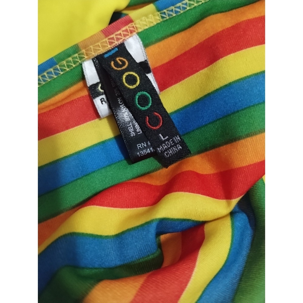 Vtg Y2k Coogi Spellout One Piece Cutout Women's L Swimsuit Beach Tropical - Picture 4 of 5